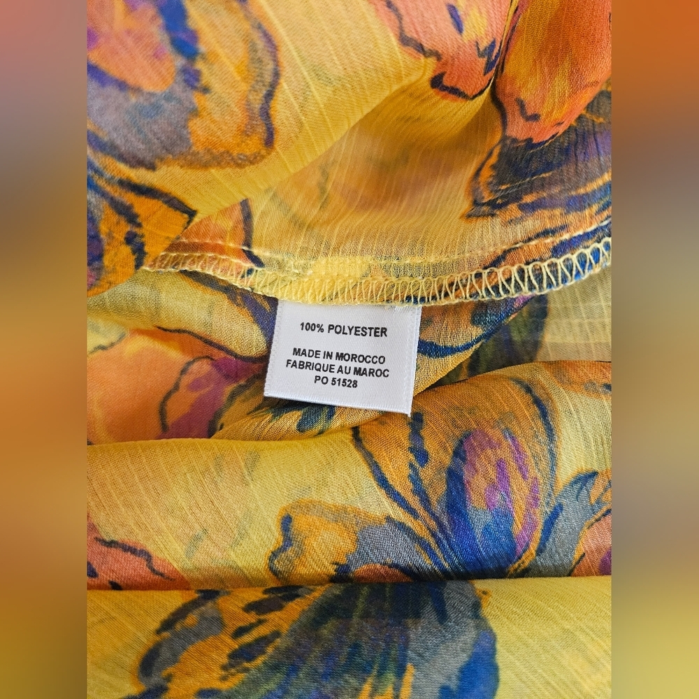 Misa Los Angeles Kaia Chiffon Floral Mini Dress Size XS - Picture 15 of 15